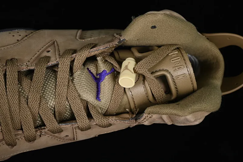 All categories Air Jordan Jordan series basketball shoes Air Jordan 6 Air Jordan 6 Gore-Tex "Brown Kelp" AJ6 Joe 6 Workwear Green FD1643-300